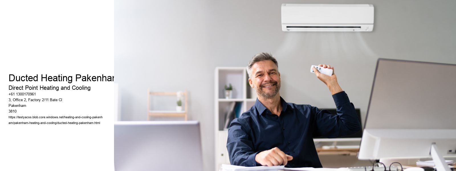 Ducted Heating Pakenham