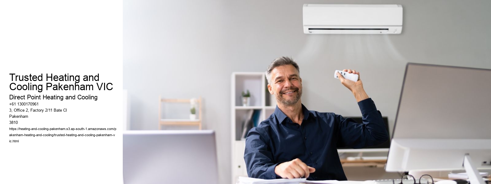 Trusted Heating and Cooling Pakenham VIC